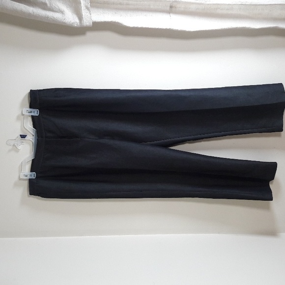 Lena Gabrielle Viscose polyester blend lined black pants size 16W - Picture 1 of 13
